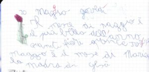 Disgrafia e quaderno
