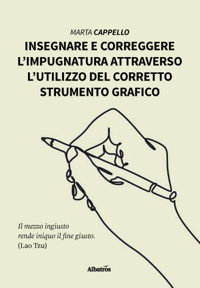 manuale per insegnare l'impugnatura della penna