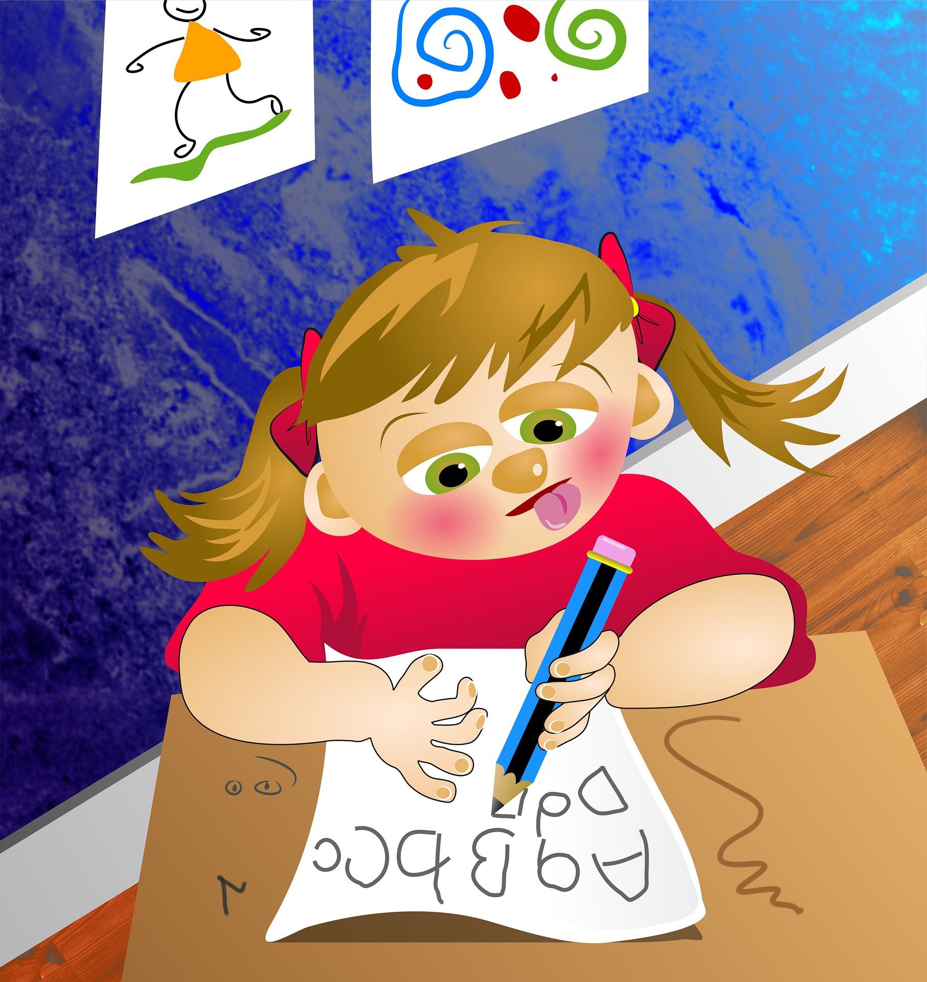 bella scrittura bambini